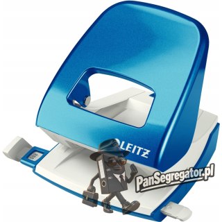 Dziurkacz 5008 LEITZ WOW metaliczny niebieski 30kartek, 10 lat gwarancji, 50081036