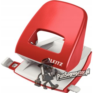 Dziurkacz 5008 LEITZ duży metalowy 30 kartek czerwony 50080025