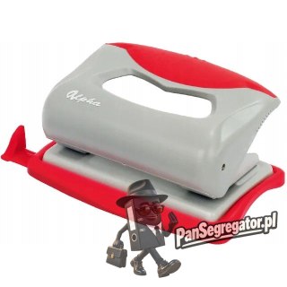 Dziurkacz EAGLE ALFA P5024B czerwony 8 kartek