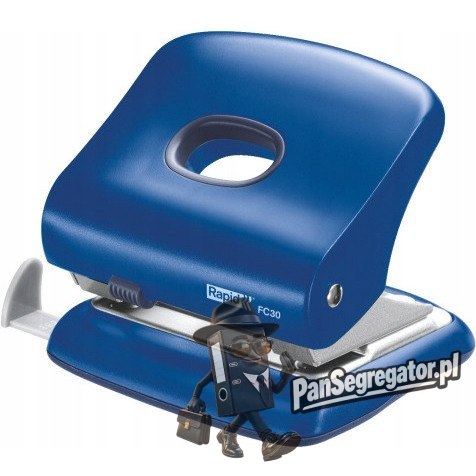 Dziurkacz FC30 RAPID niebieski 30kartek 23639402