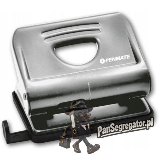 Dziurkacz metalowy szary 20 arkuszy PP-100 TT8593 PENMATE