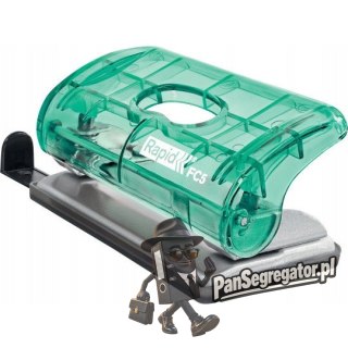 Dziurkacz mini RAPID COLOUR"ICE FC5 zielony 5001331