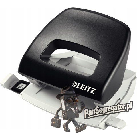 Dziurkacz średni czarny 16 kartek 50380095 LEITZ NeXXt