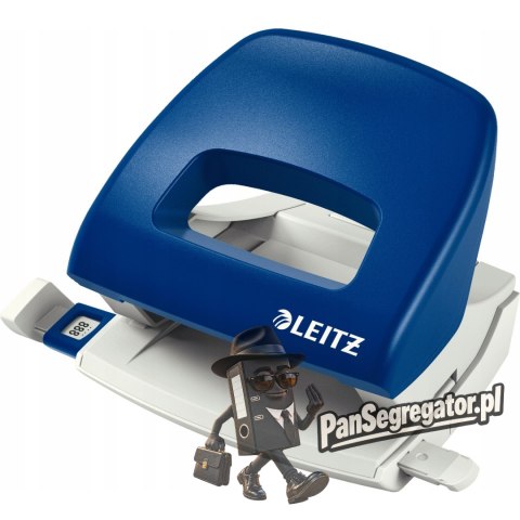 Dziurkacz średni niebieski 16 kartek 5038-00-35 LEITZ NeXXt
