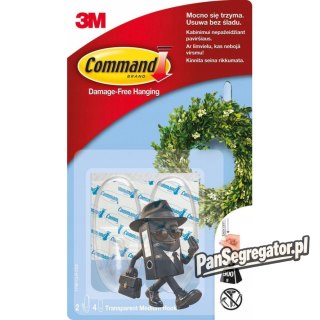 Haki COMMAND 17091CLR PL wielokrotnego użyt. śred.2szt.UU007826963 przezr