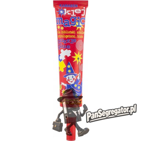 Klej MAGIC 45g introligatorski CR w metalowej tubie z precyzyjnym aplikatorem KAMABEN