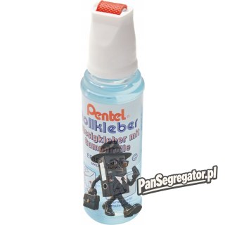 Klej PENTEL w płynie z gumową rolką 30ml ER153S