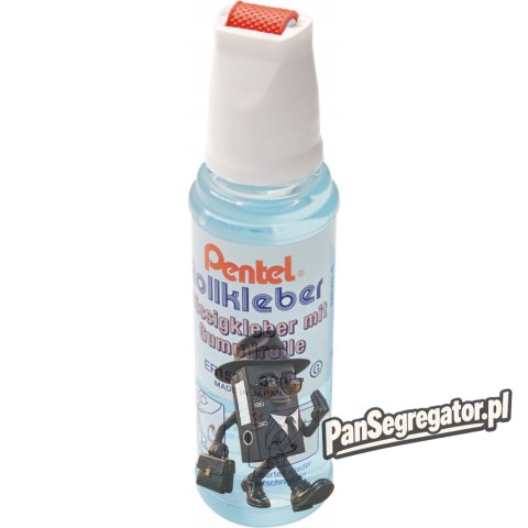 Klej PENTEL w płynie z gumową rolką 30ml ER153S