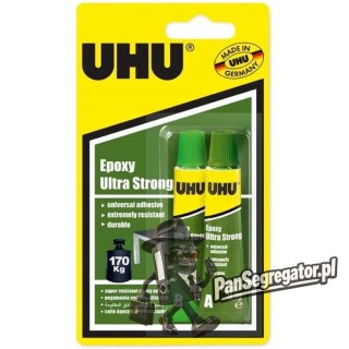 Klej UHU 170kg EPOXY Ultra Strong 2x 10ml 37550