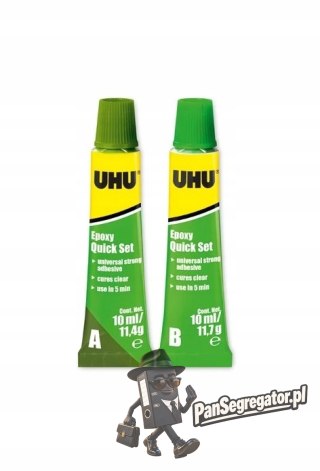 Klej UHU 170kg EPOXY Ultra Strong 2x 10ml 37550