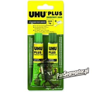 Klej UHU PLUS 300kg ENDFEST 300 2x15ml 45640