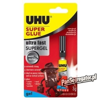 Klej UHU SUPER GLUE 3g w żelu (40360)
