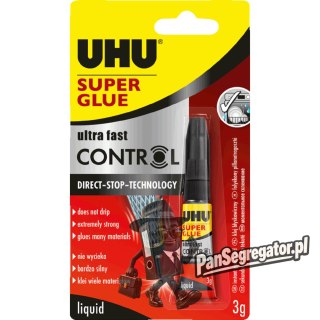 Klej UHU SUPER GLUE control 3g 36015