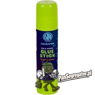 Klej szkolny w sztyfcie Glue Stick transparentny 35g. 401120007 ASTRA