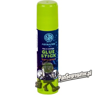 Klej szkolny w sztyfcie Glue Stick transparentny 8g. 401120004 ASTRA