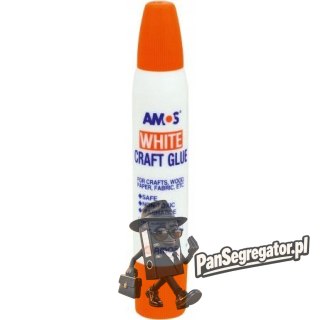 Klej w płynie biały 34ml/36g AMOS WCG34D12 130-1488