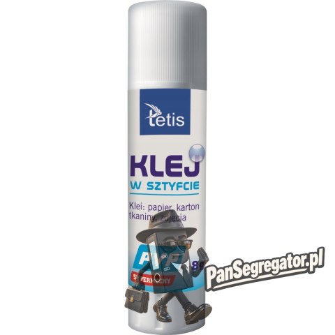 Klej w sztyfcie PVP 8g.( bezbarwny ) BG112-E TETIS
