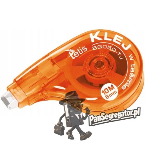 Klej w taśmie permanentny 6mm/10m BG050-TJ TETIS