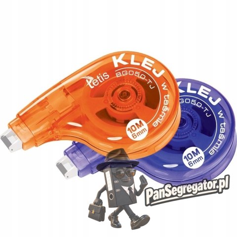 Klej w taśmie permanentny 6mm/10m BG050-TJ TETIS