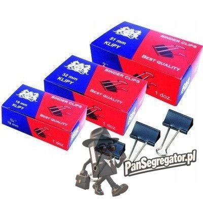Klip biurowy 15mm do spinania dokumentów (1/2 cala) 110-1091 GRAND