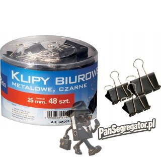 Klipy 25mm 48szt. GK001-C TETIS