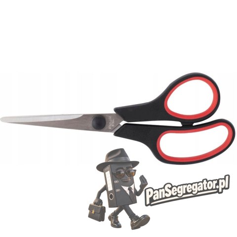 Nożyczki 16cm gumowy uchwyt SG160 009501 D.RECT