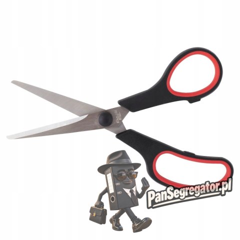 Nożyczki 16cm gumowy uchwyt SG160 009501 D.RECT