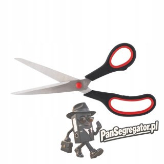 Nożyczki 25cm gumowy uchwyt SG250 009362 D.RECT
