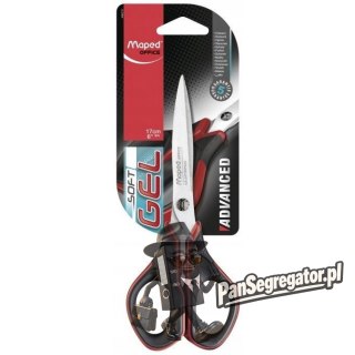 Nożyczki ADVANCED GEL 17cm symetryczne MAPED 496210