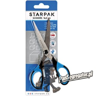 Nożyczki metalowe 165mm z gumową rączką 155250 STARPAK