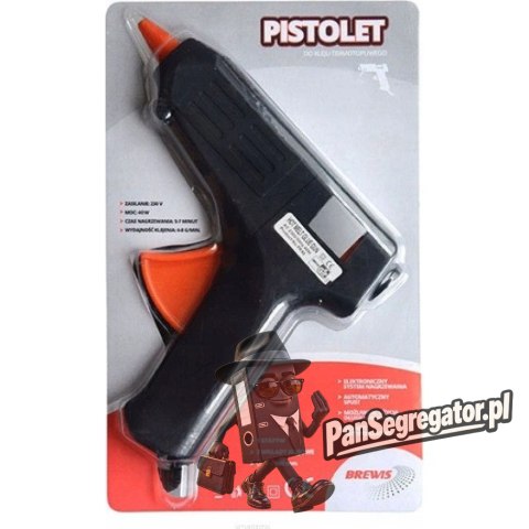 Pistolet do kleju PK10 Q7mm moc 10W BREWIS