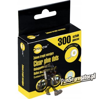 Żelowe kropki mocujące w rolce YL-10300 YELLOW ONE 125-1042