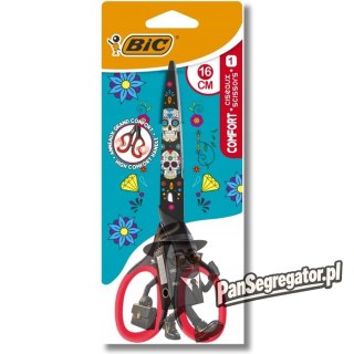 Nożyczki COMFORT DECOR 16cm blister 9262822 BIC