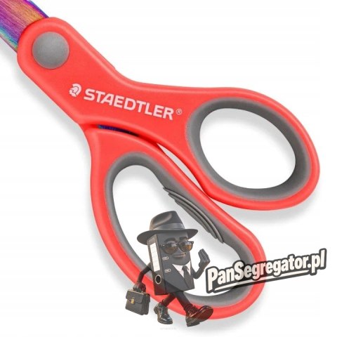 Nożyczki NORIX 21cm kolorowe ostrze, blister S 965 21X BK STAEDTLER