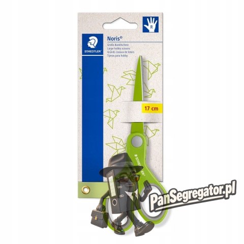 Nożyczki Noris Club dla dzieci 17cm kolorowe ostrze STAEDTLER S 965 17P BK