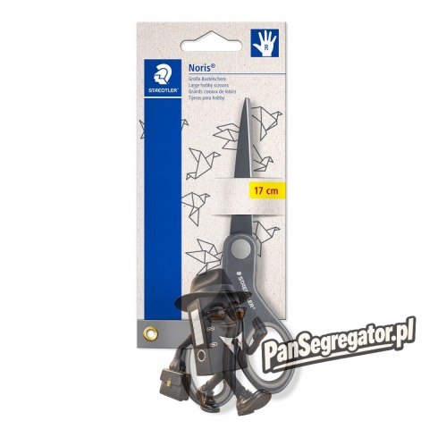 Nożyczki Noris Club dla dzieci 17cm kolorowe ostrze STAEDTLER S 965 17P BK