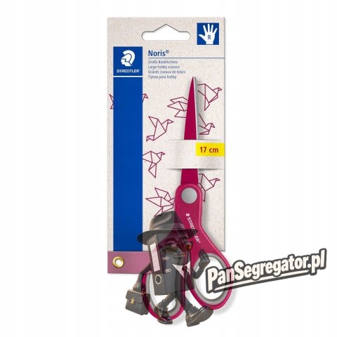 Nożyczki Noris Club dla dzieci 17cm kolorowe ostrze STAEDTLER S 965 17P BK