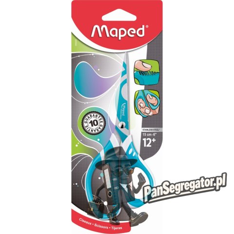 Nożyczki Zenoa Fit 15cm Blister 595010 MAPED