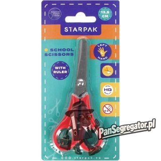 Nożyczki leworęczne z miarką 13cm 533760 STARPAK