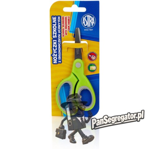 Nożyczki szkolne 13cm z ergonomicznym uchwytem 407118005 ASTRA