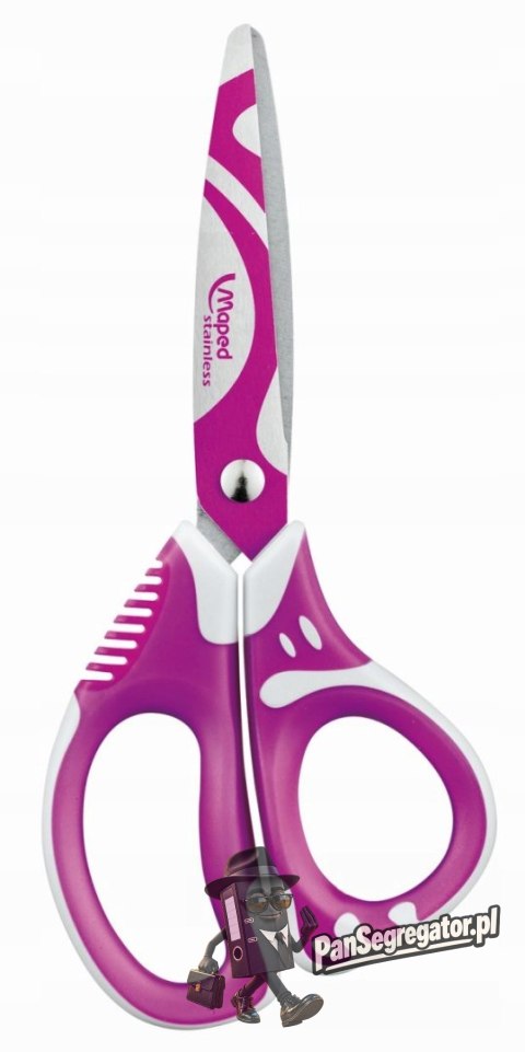 Nożyczki szkolne ZENOA FIT asymetryczne 13cm MAPED 670112