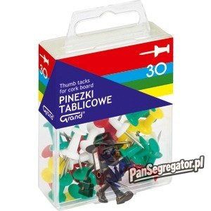 Pinezka tablicowa 30szt GRAND 110-1419