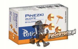 Pinezka złota (50szt.) GP095-AO TETIS