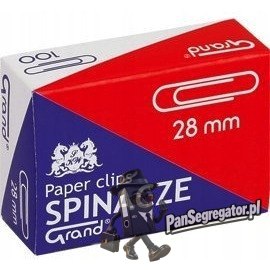 Spinacz R-28 mm GRAND 10op x 100sztuk 110-1381
