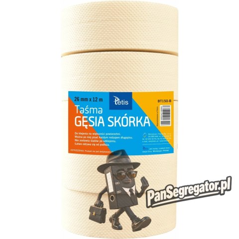 Taśma GĘSIA SKÓRKA 26mm x 12m BT150-B TETIS