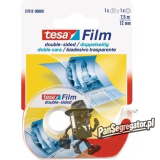 Taśma biurowa TESAfilm Dwustronna 7.5m x12mm 57912-00000-01