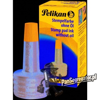 Tusz do stempli 28ml niebieski PELIKAN 400142581