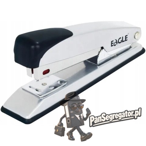 Zszywacz 204 24-26/6 czarny 12k EAGLE 110-1161