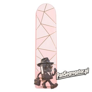 Zszywacz 25 kartek 24/6 26/6 MACARON różowy 0402F PINK DELI