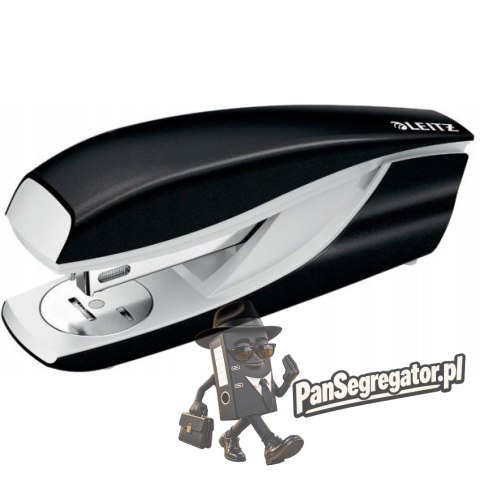 Zszywacz 5502 LEITZ WOW czarny 24-26/6 30k 55021095 średni metalowy LEITZ